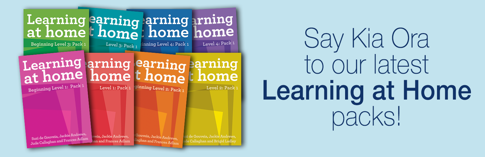 Say Hello to our Learning at Home packs