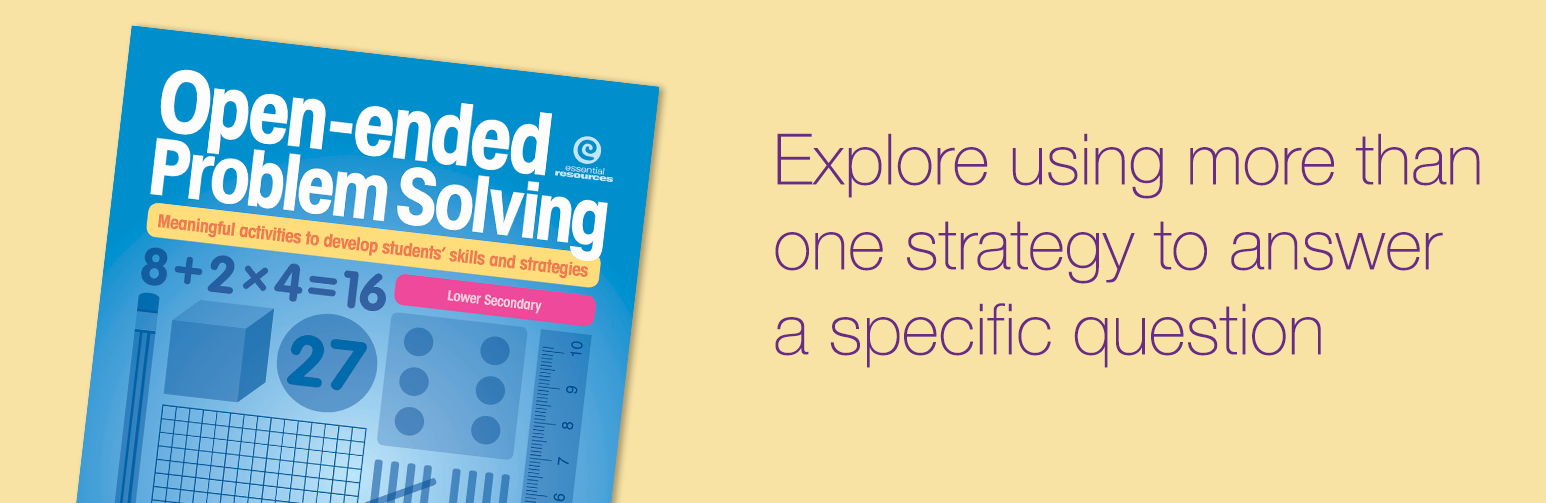 Explore using more than one strategy to answer a specific question