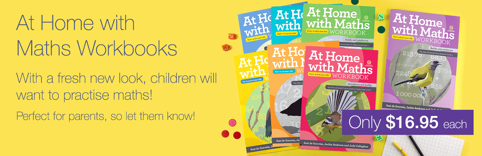 At Home with Maths Workbooks