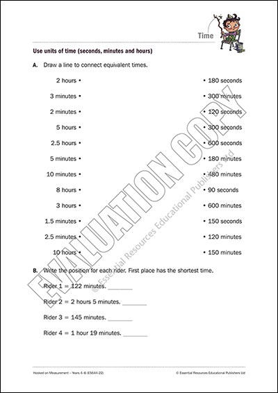 Convert between seconds, minutes and hours