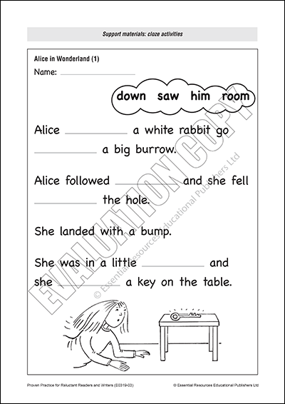 iUgo | Cloze activities for reluctant readers (B)