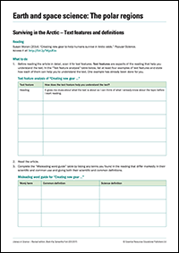 Free downloadable Earth and space science PDF