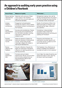 Free ECE Leadership Floorbooks Resource