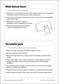 Free Games to Play with Toddlers Resource