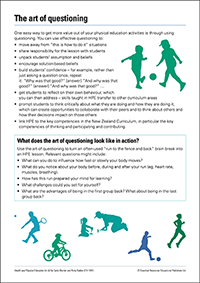 Free Health and Physical Education resource